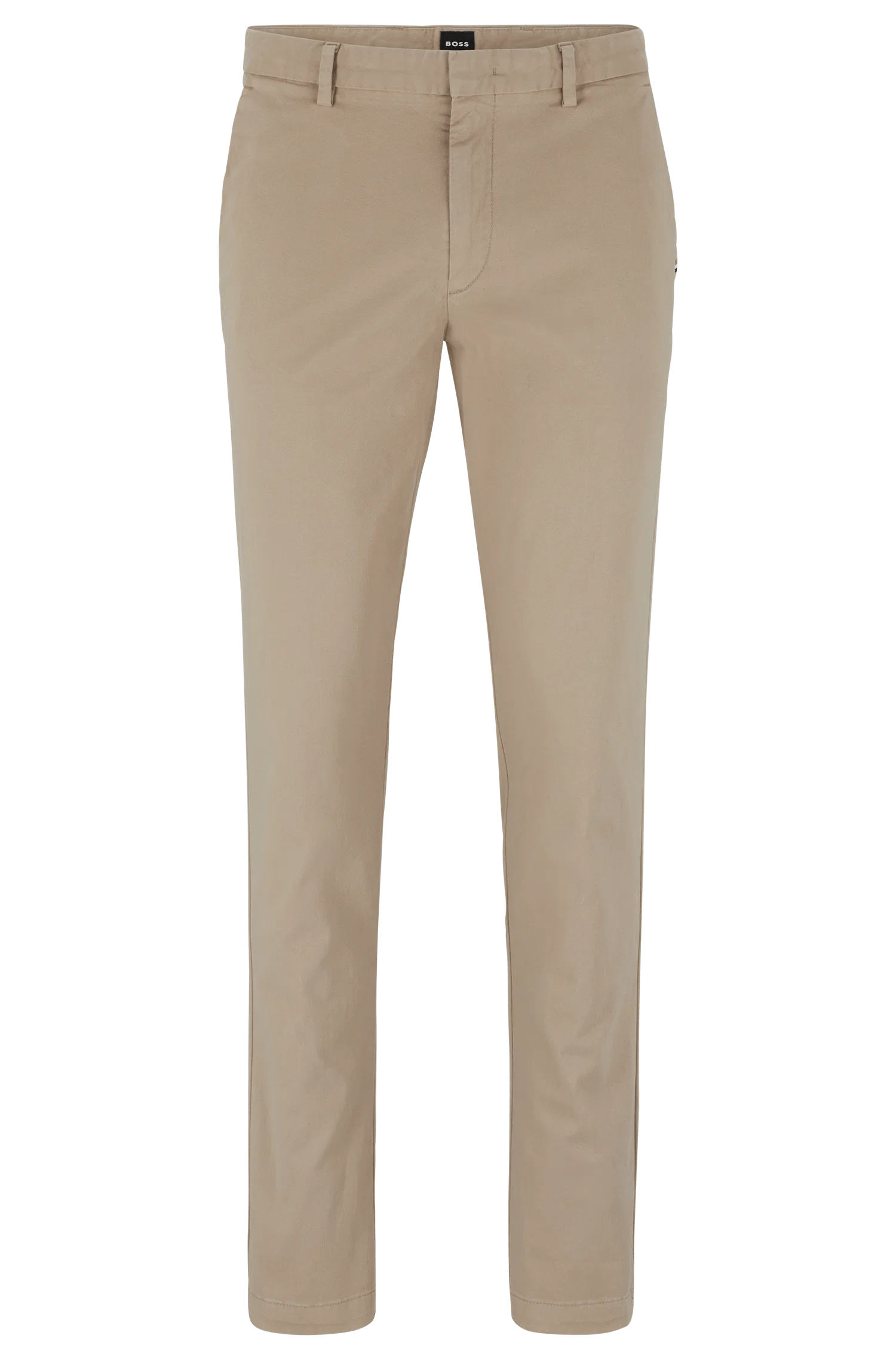 Calça Chino Slim Fit Em Gabardine Stretch