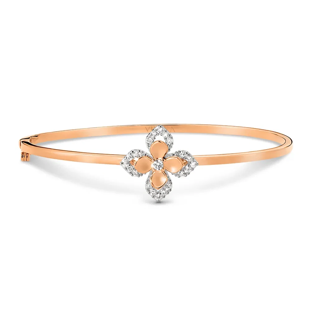 Pulseira Giardino em Ouro Rosé e Ouro Branco 18k com Diamantes — imagem 1