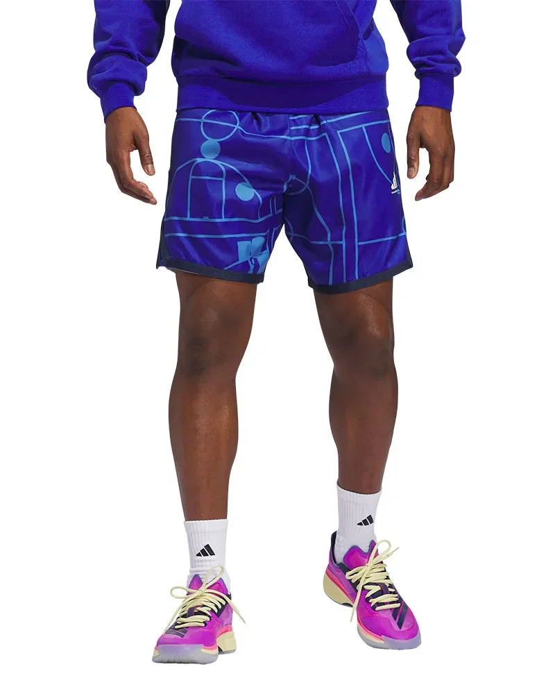 Shorts adidas Crazylite AOP 4 Masculino