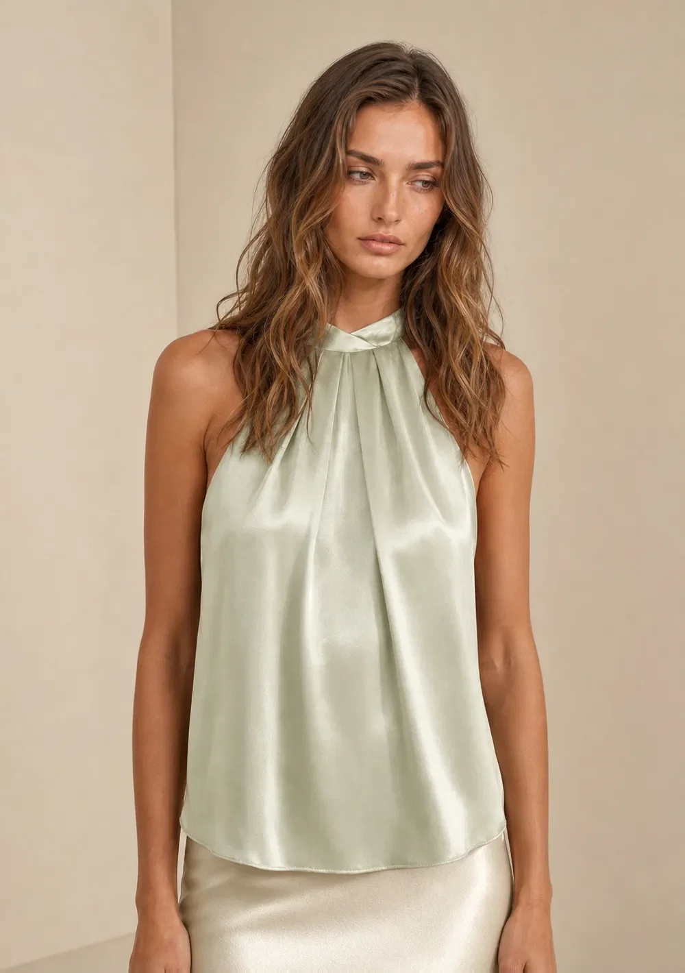 Blusa Gola Alta Umbra Verde