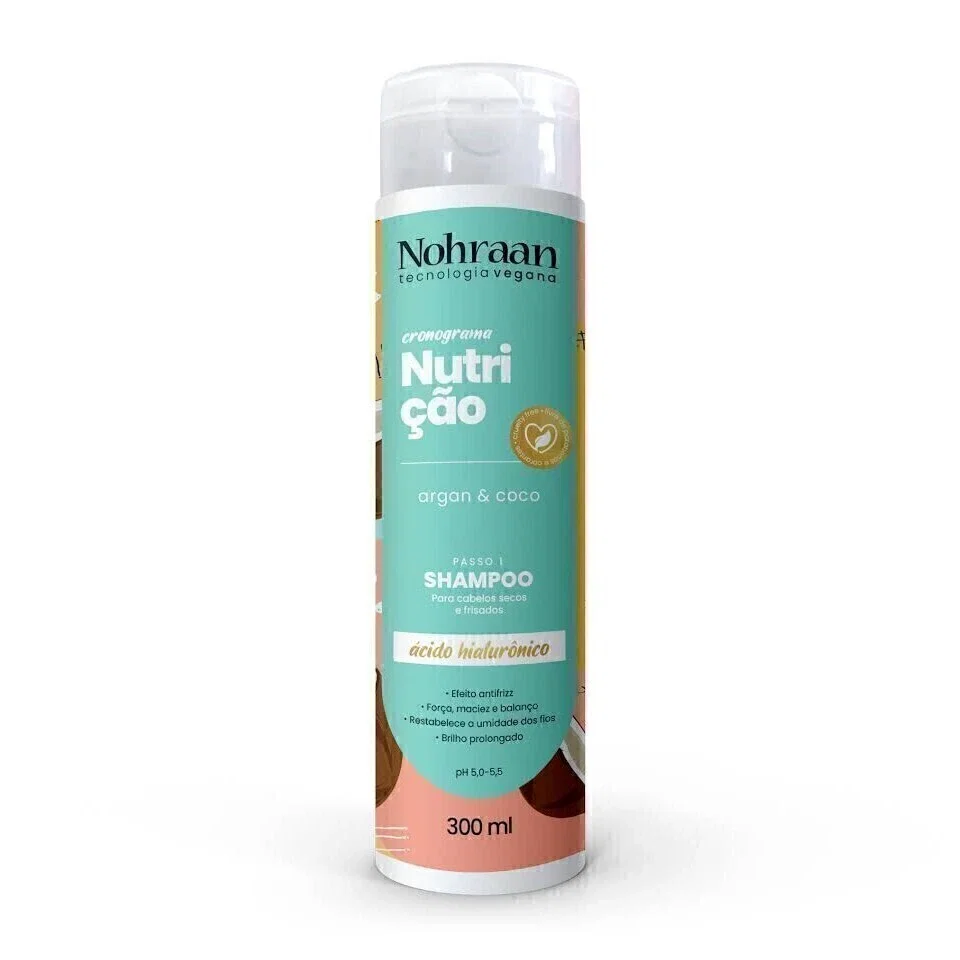 Shampoo Nohraan Nutrição 300ml