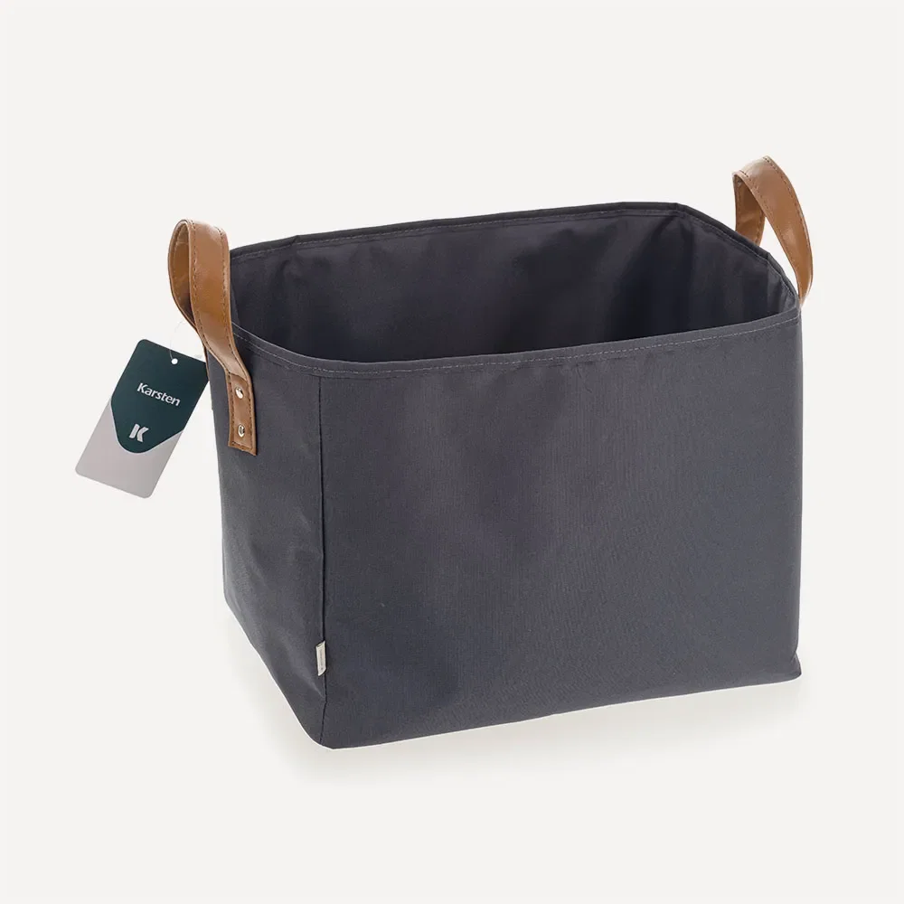 Organizador com Alças Nylon Azul Marinho 23cm x 29cm