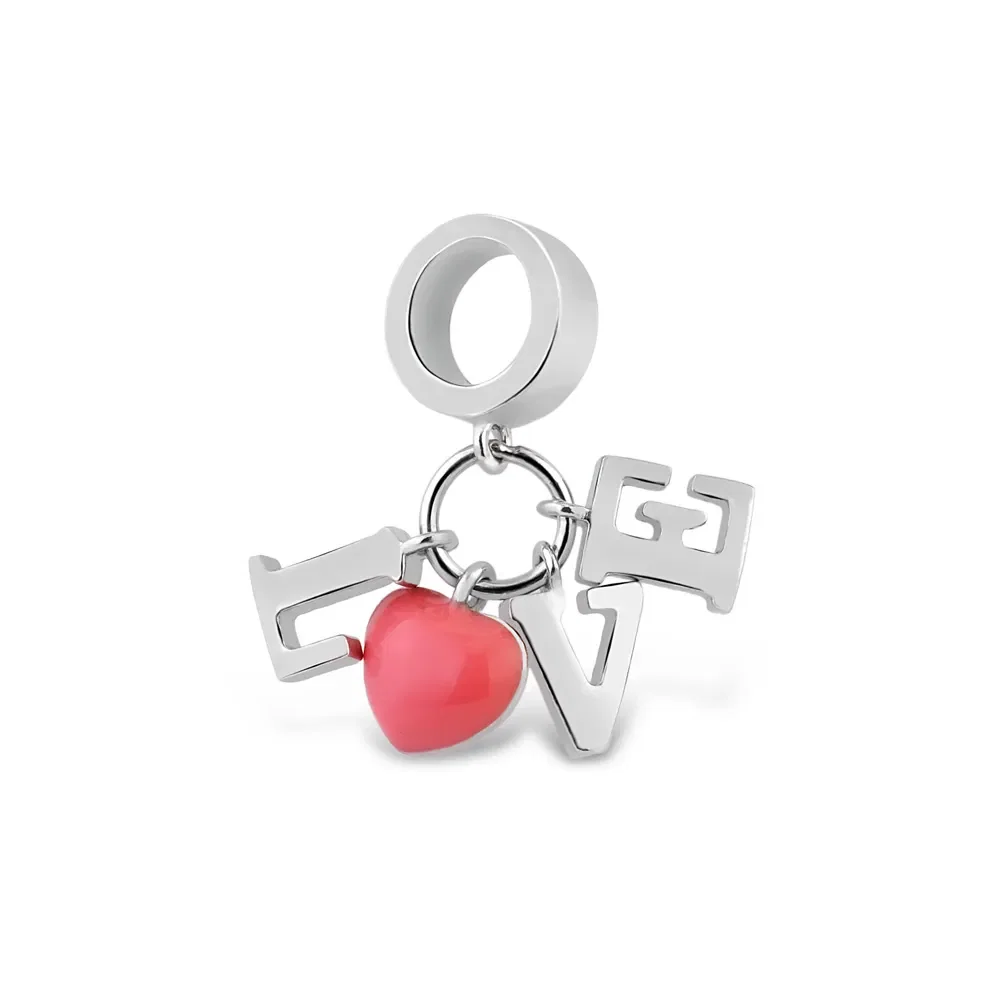 Pingente Life Love em Prata 925 com Esmalte — imagem 1