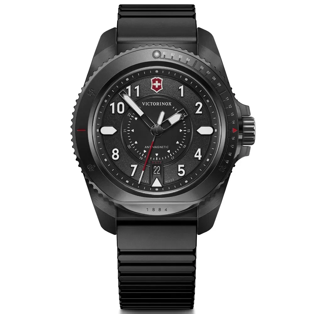 Relógio Victorinox Journey 1884 Masculino Borracha Preta 241982