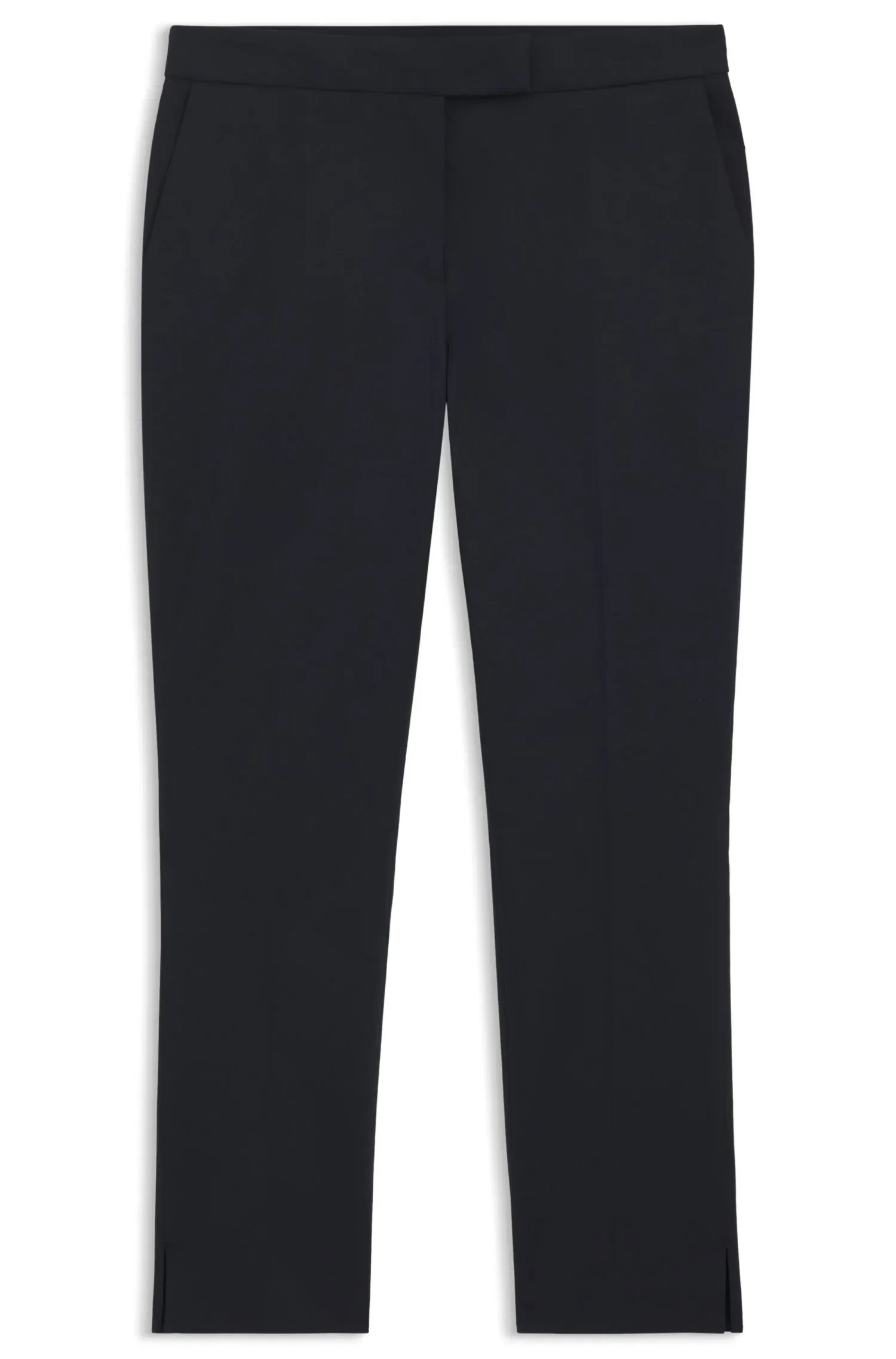Calça Slim Fit Em Algodão