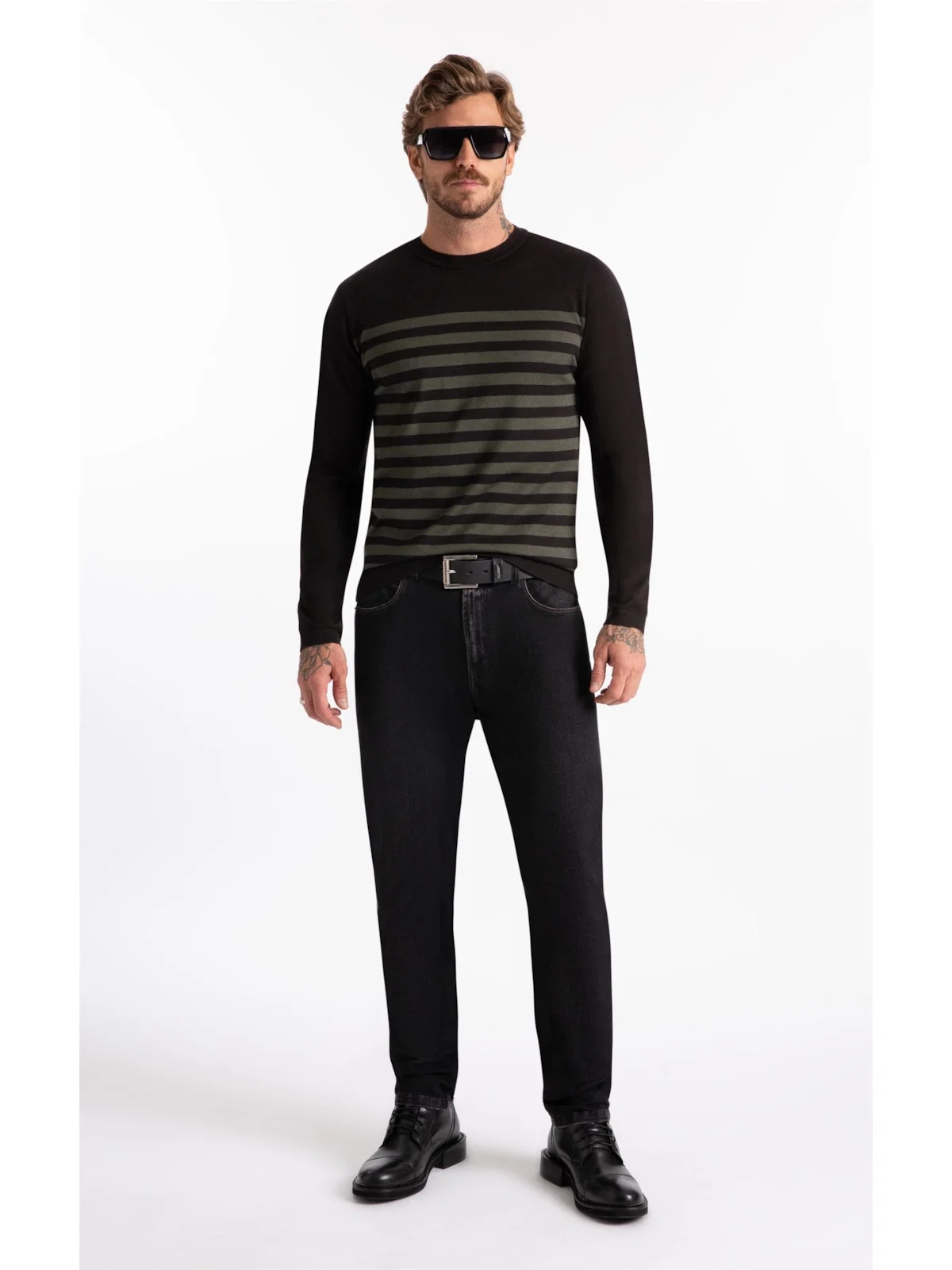 Calça Jogging Black Skinny Lav.Escuro — imagem 1