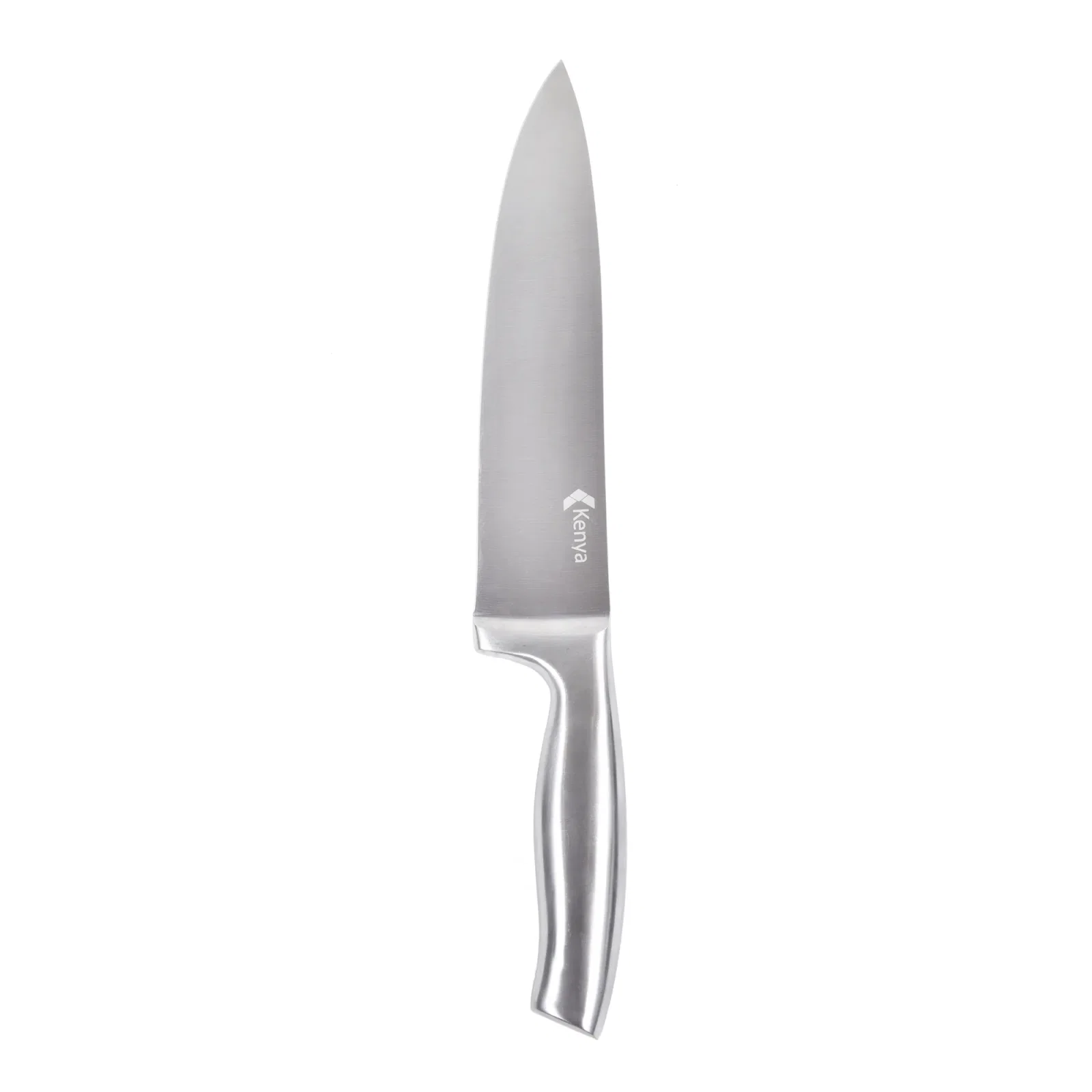 Faca do Chef Aço Inox 24cm Kenya Prata
