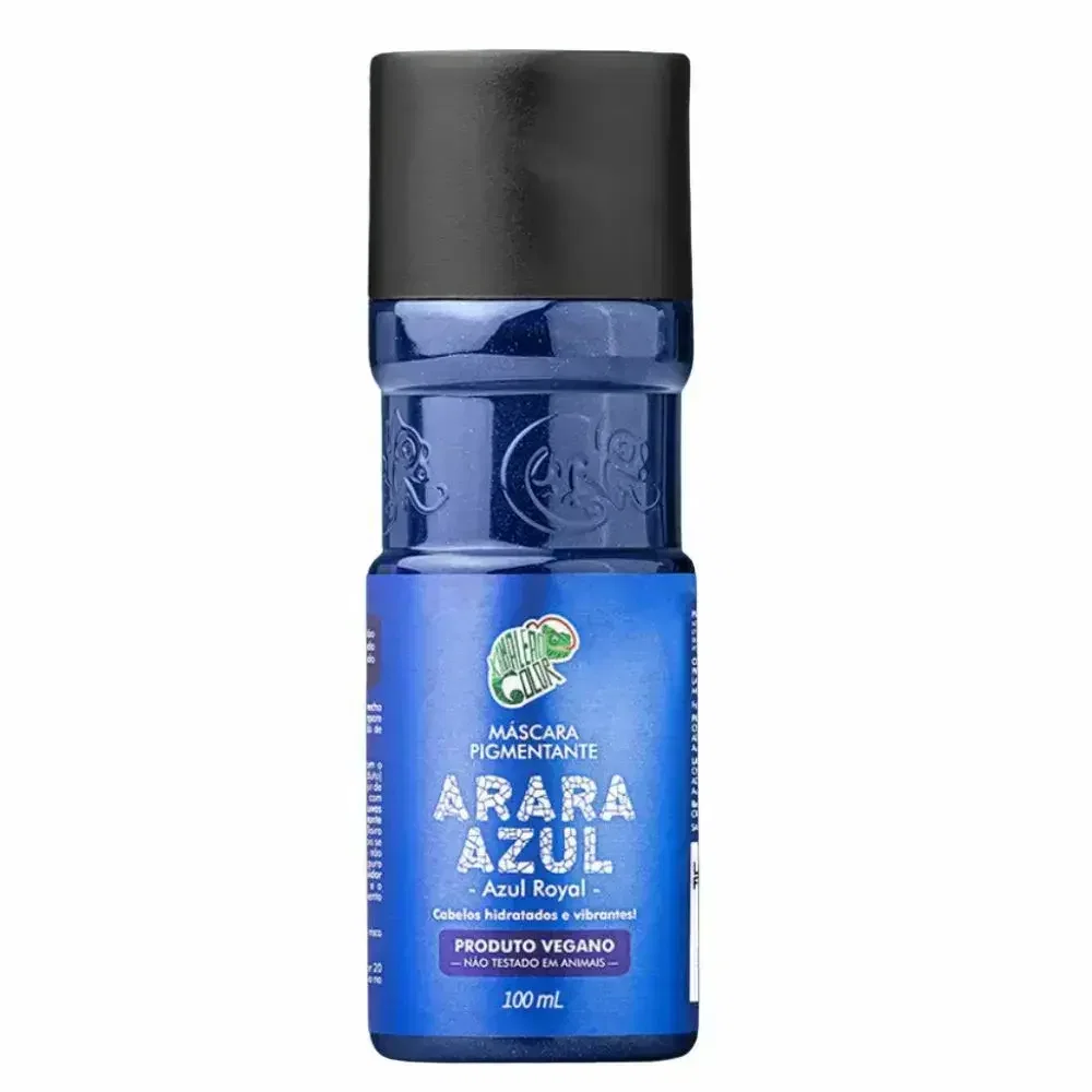 Máscara Pigmentante Kamaleão Color Arara Azul 100ml