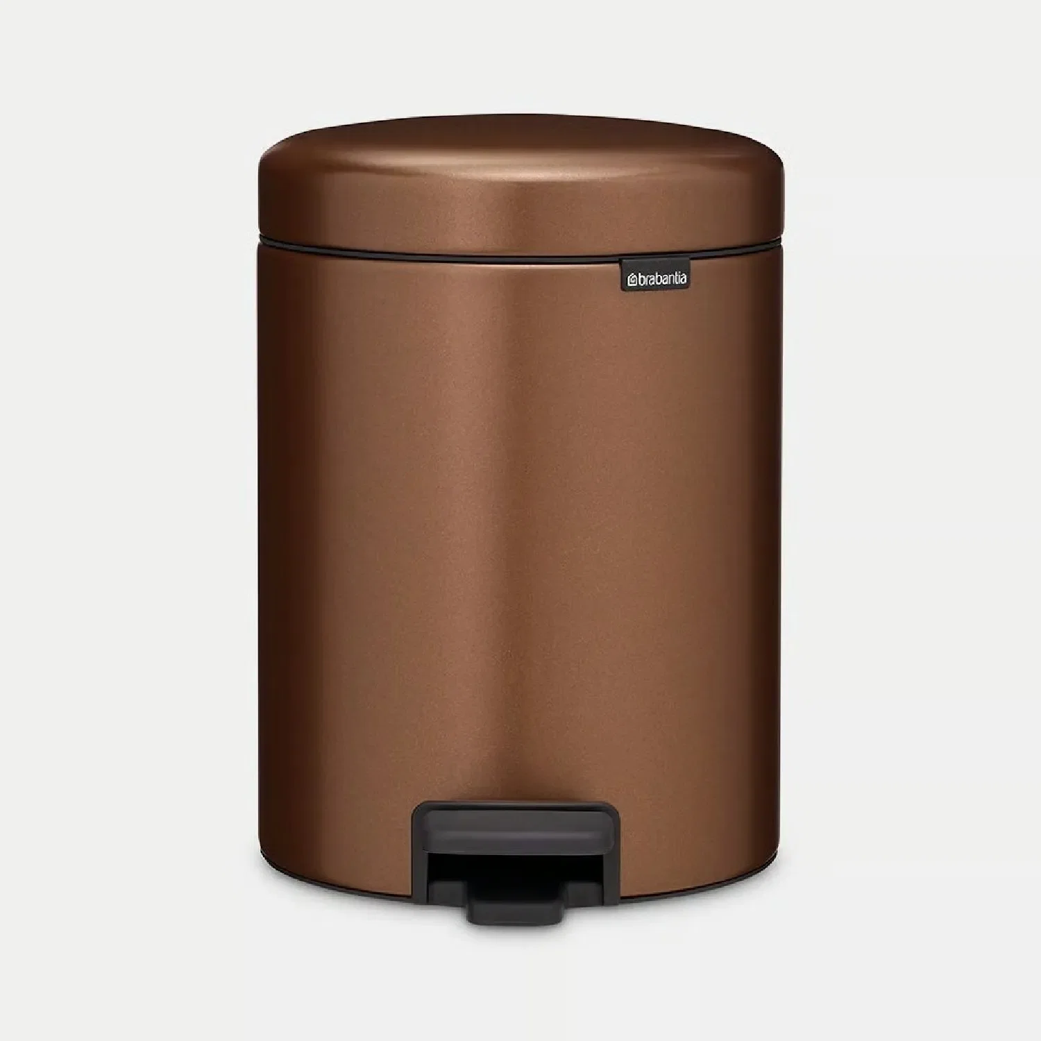 Lixeira com Pedal New Icon em Inox Bronze 5L Brabantia — imagem 1