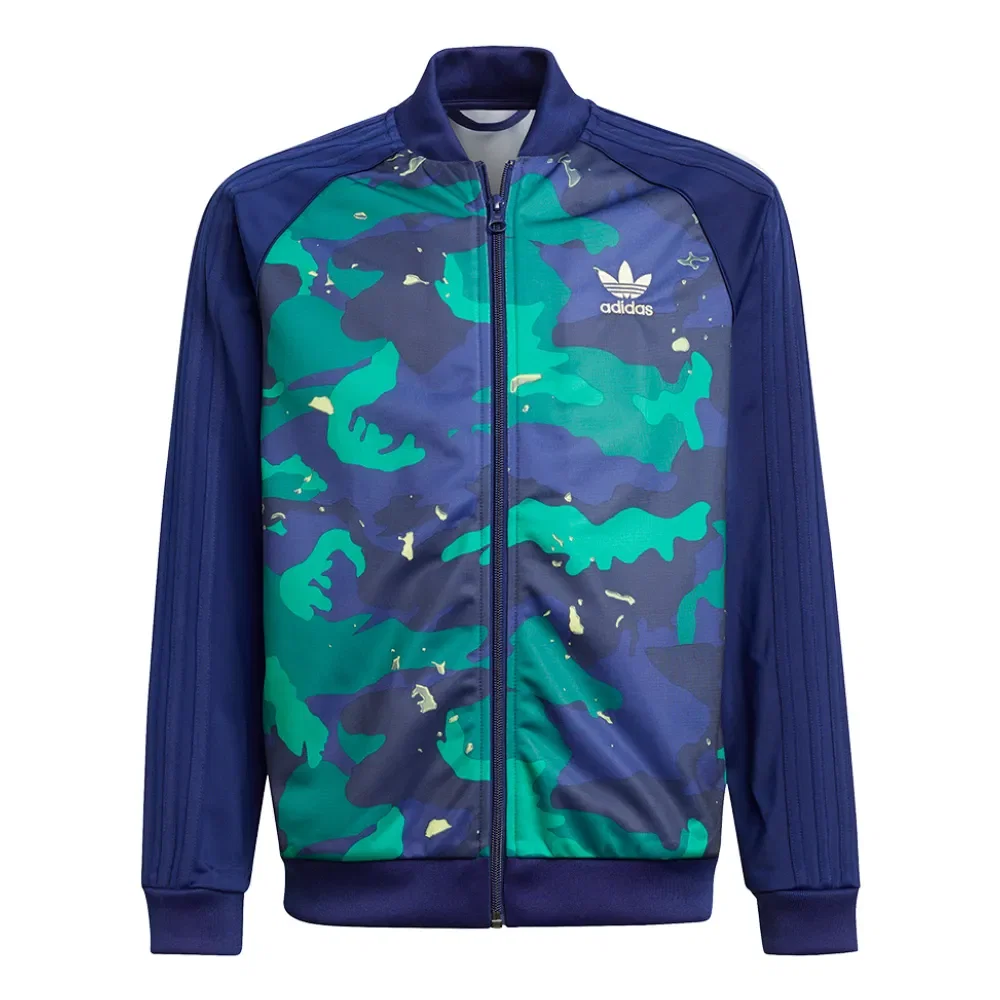 Jaqueta Adidas Camo Print Infantil — imagem 1