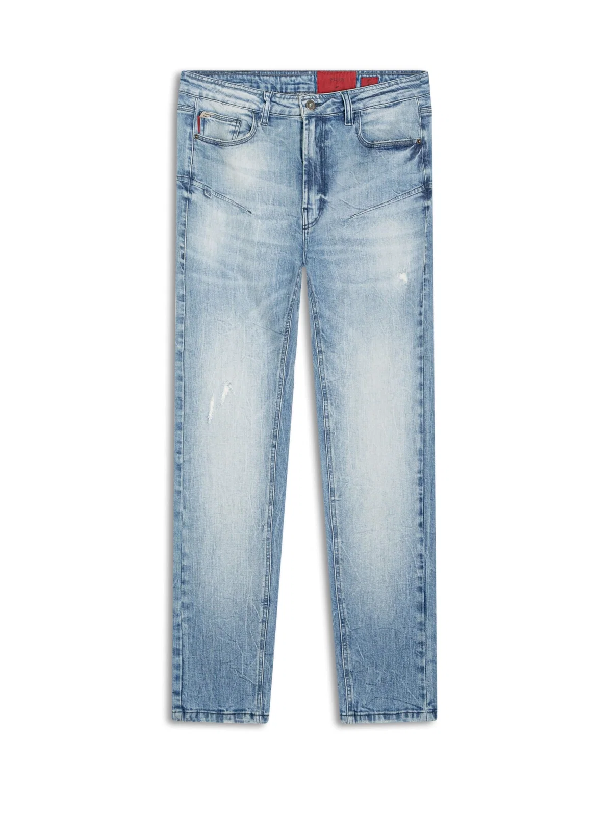 Calça Dark Sea Elastic Slim 1685-Lav.Medio C/Sky+puid — imagem 1