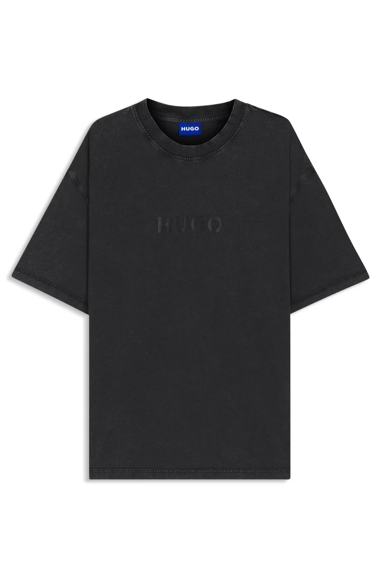 Camiseta De Algodão-Jersey Com Estampa De Logo Tonal — imagem 1