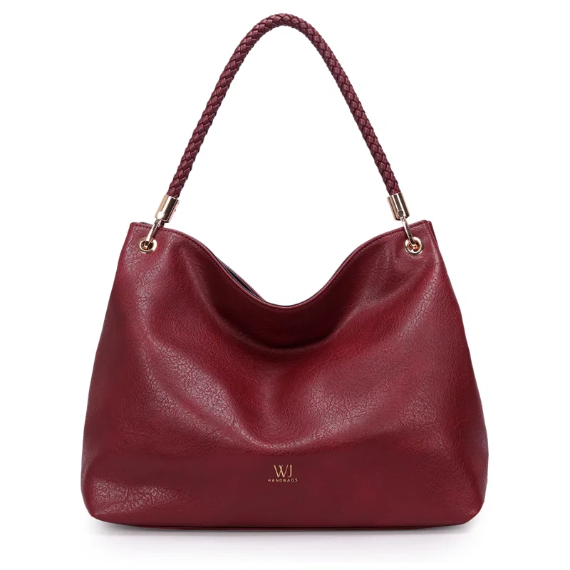 Bolsa Hobo Grande Com Alca Trancada Rolete