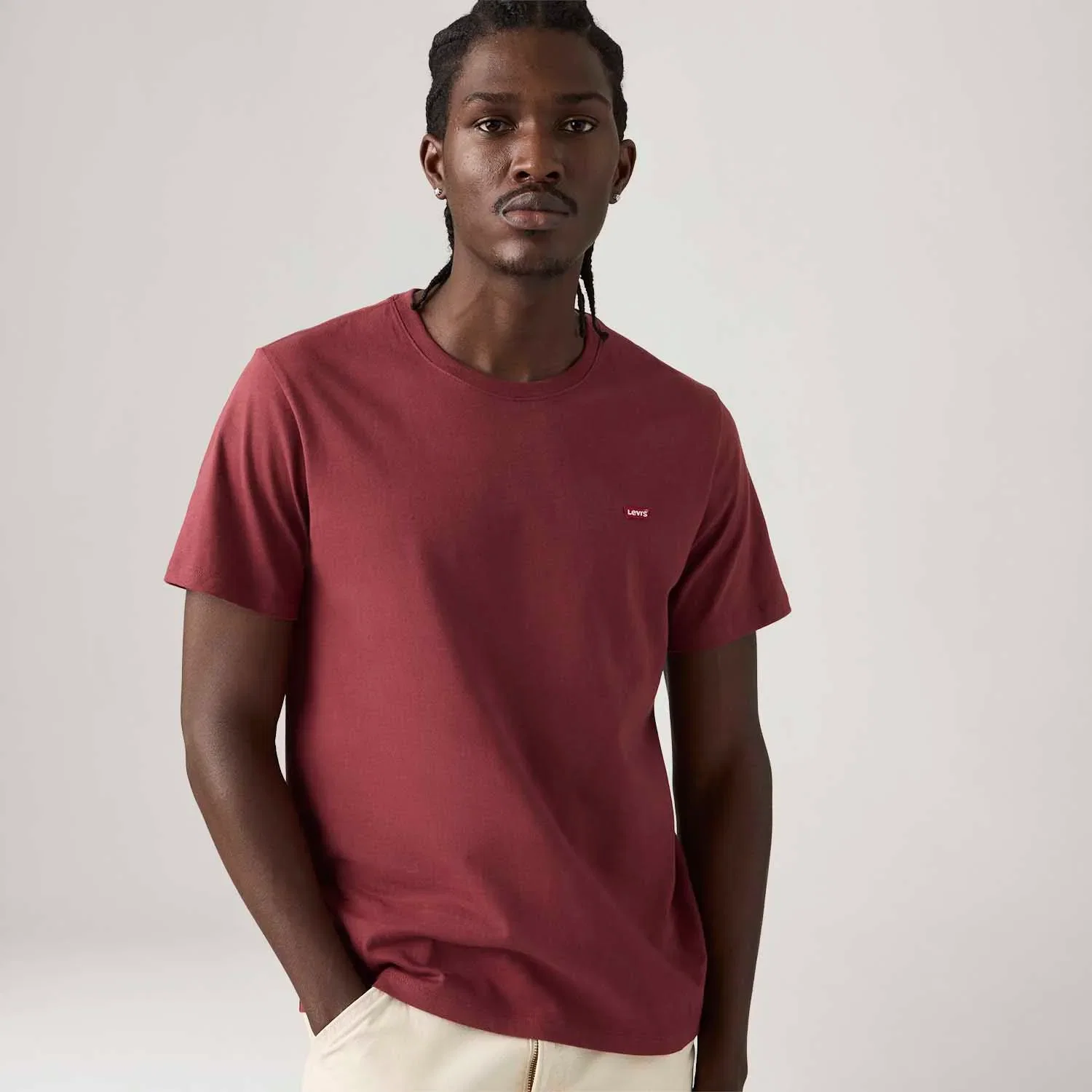 Camiseta Levi's® Original Housemark Vermelha — imagem 1