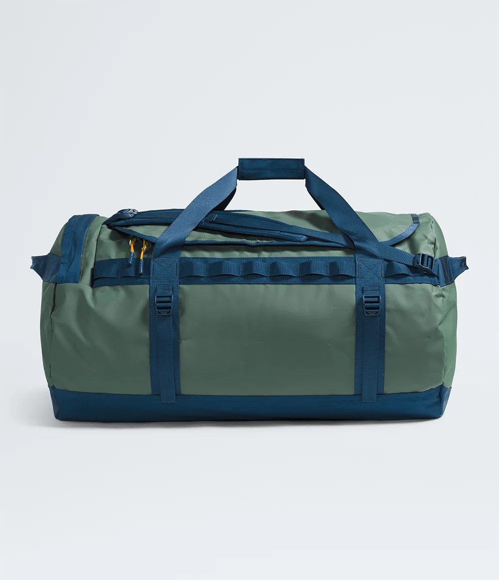 Mala Base Camp Duffel G Duck Green / Shady Blue — imagem 1