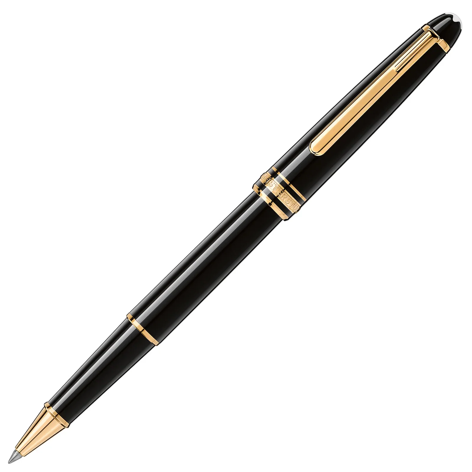 Caneta Montblanc Meisterstück Preto Rollerball 132457 — imagem 1