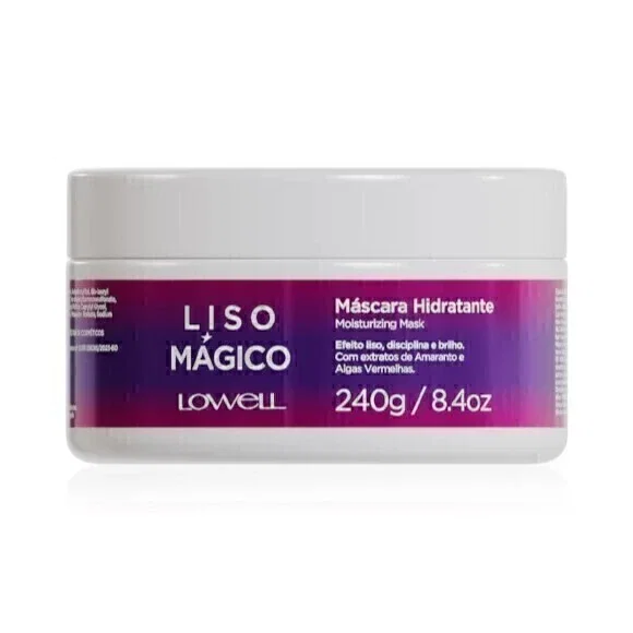 Máscara Lowell Liso Mágico 240g