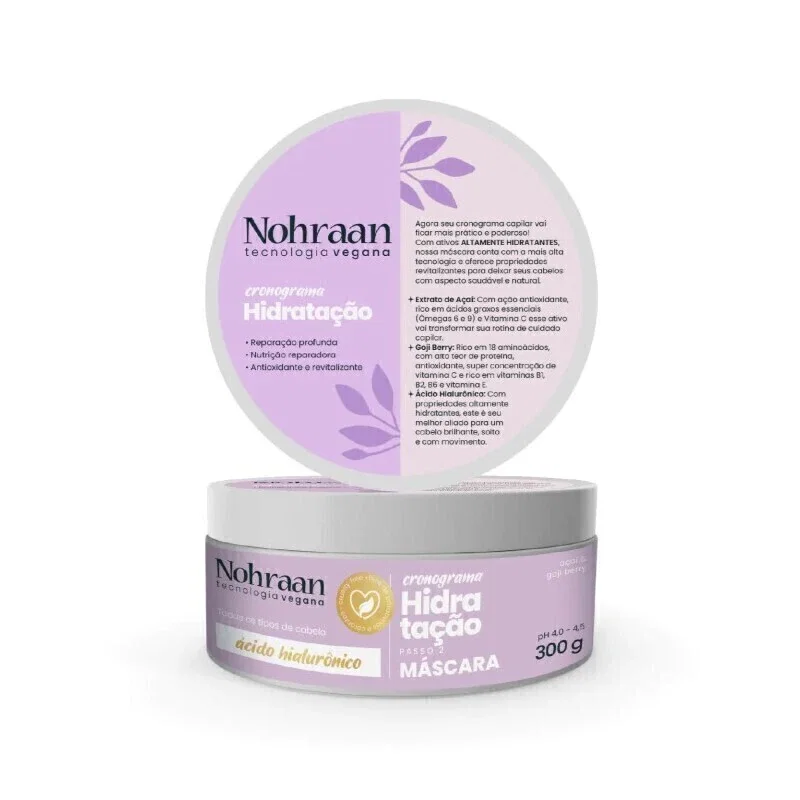 Máscara Nohraan Hidratação 300g