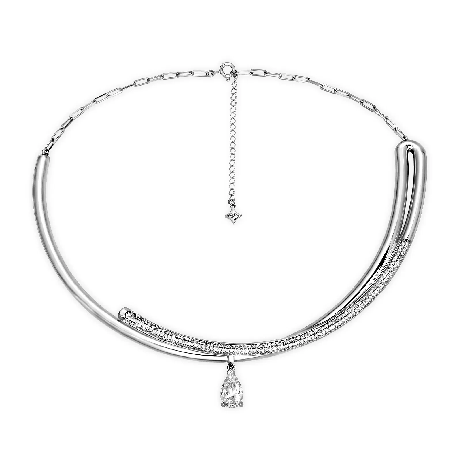 Colar Life Galaxy em Prata 925 com Zircônia Incolor — imagem 1