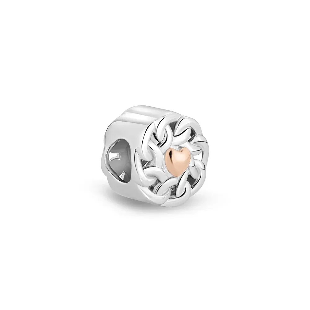 Separador Life Arabescos Liga Rosé com Banho de Ouro Rosé 18k — imagem 1