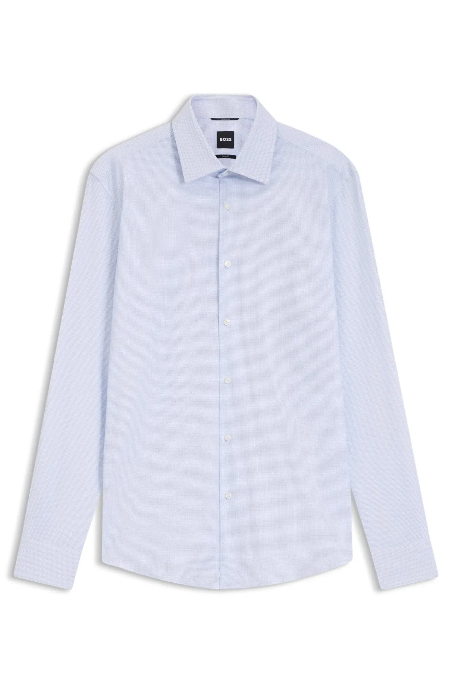 Camisa Slim Fit Em Tecido Estampado