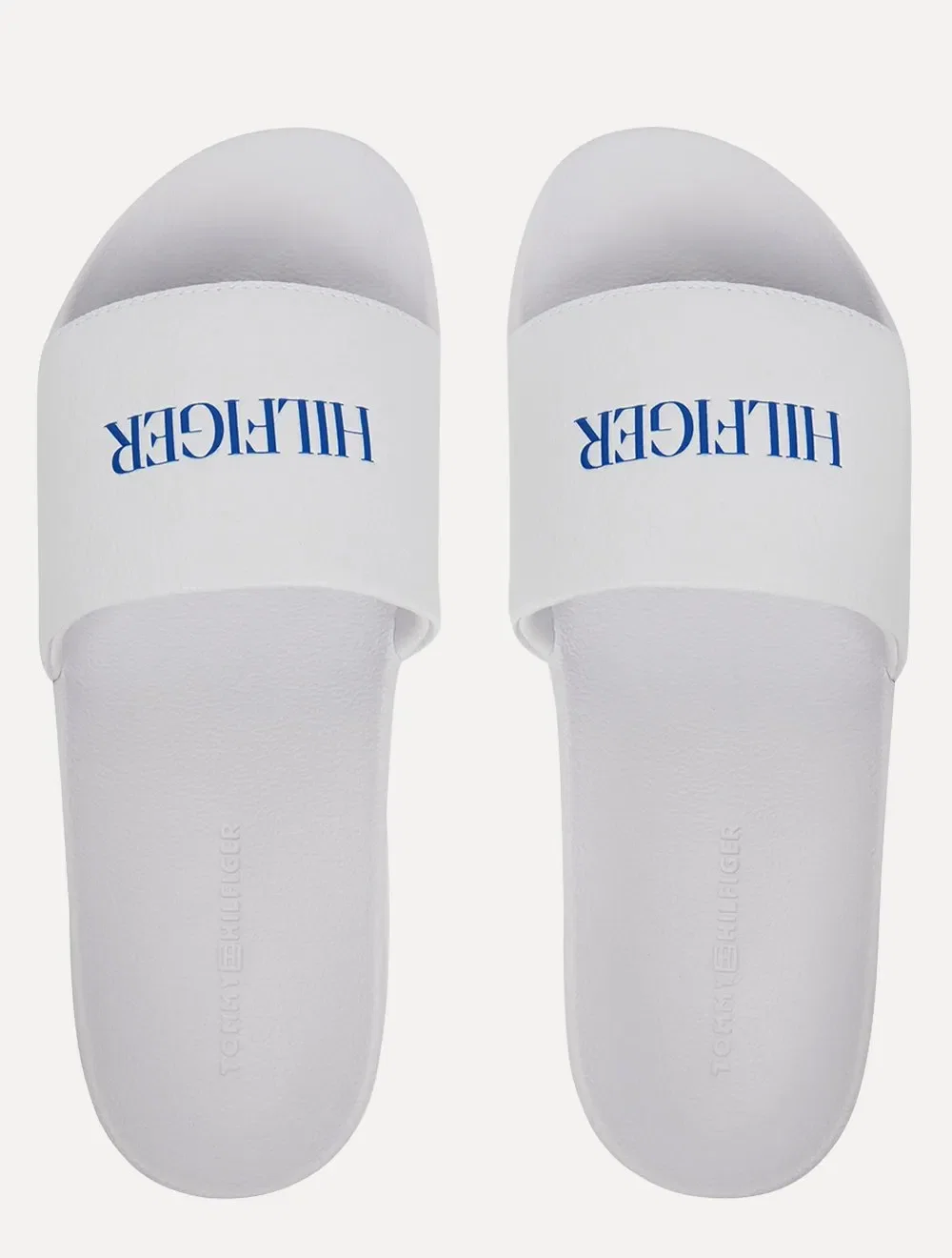 Chinelo Tommy Hilfiger Masculino Print Tumble Pool Slide Branco