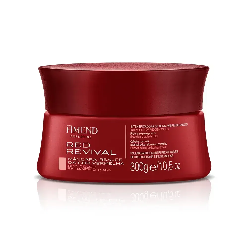 Máscara Realce da Cor Amend Expertise Red Revival 300g