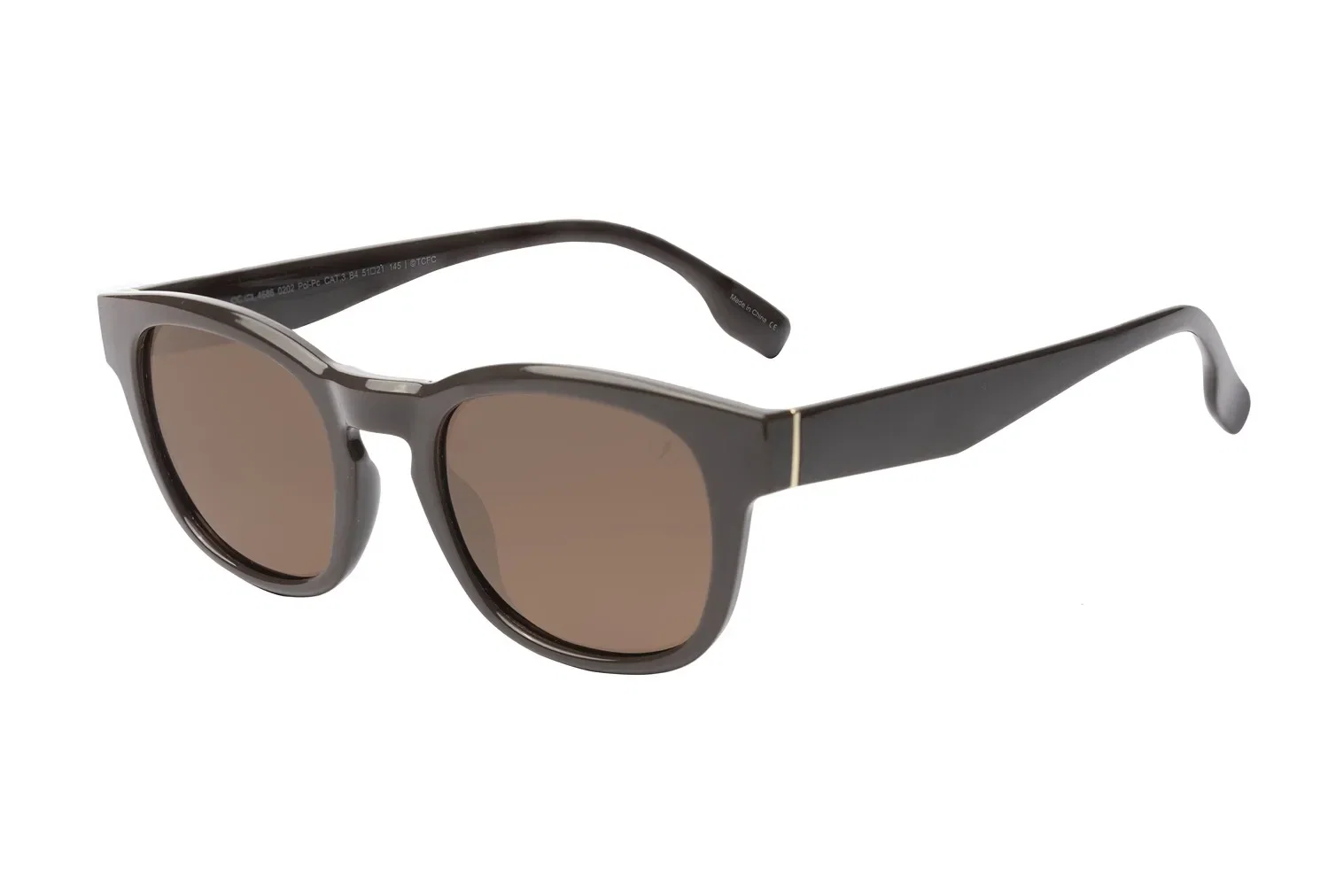 Óculos de Sol Unissex Ursinhos Carinhosos ET Polarizado Marrom Escuro — imagem 1