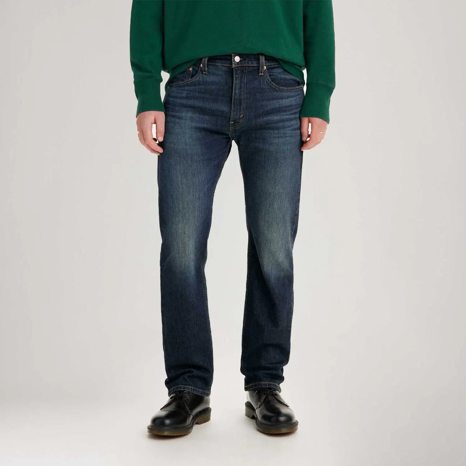 Calça Jeans Levi's® 505® Regular Lavagem Escura — imagem 1