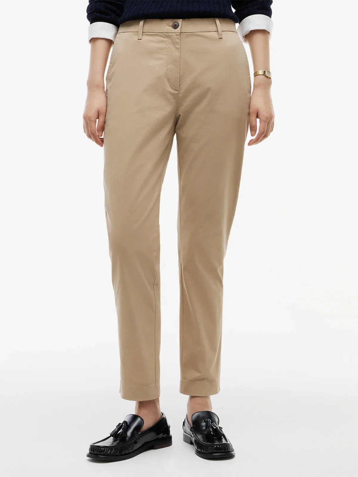 Calça Algodão Sarja Slim
