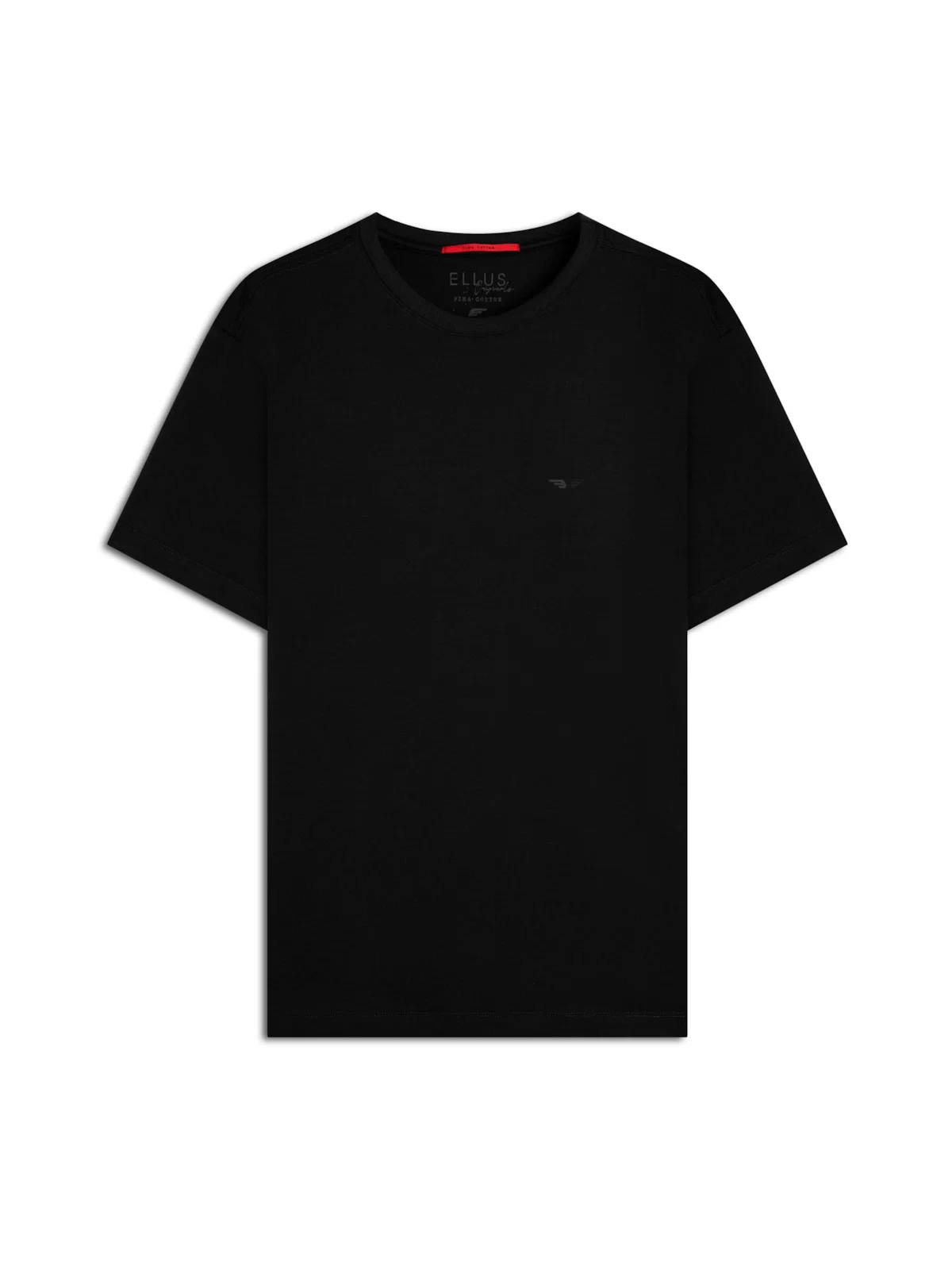 T-Shirt Pima Easa Mirror Classic Preto — imagem 1
