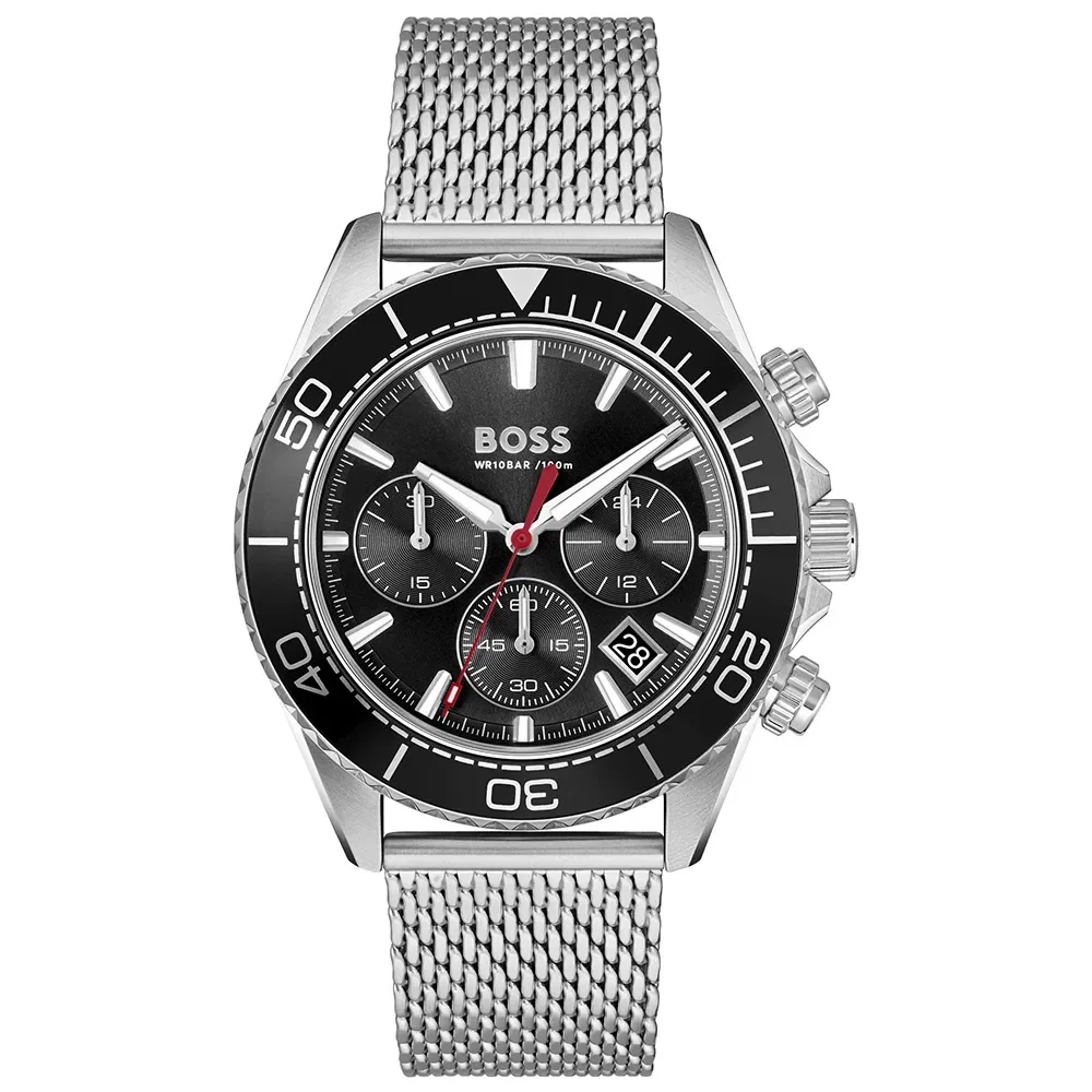 Relógio Boss Sealiner Masculino em Aço Prateado 1514324 — imagem 1