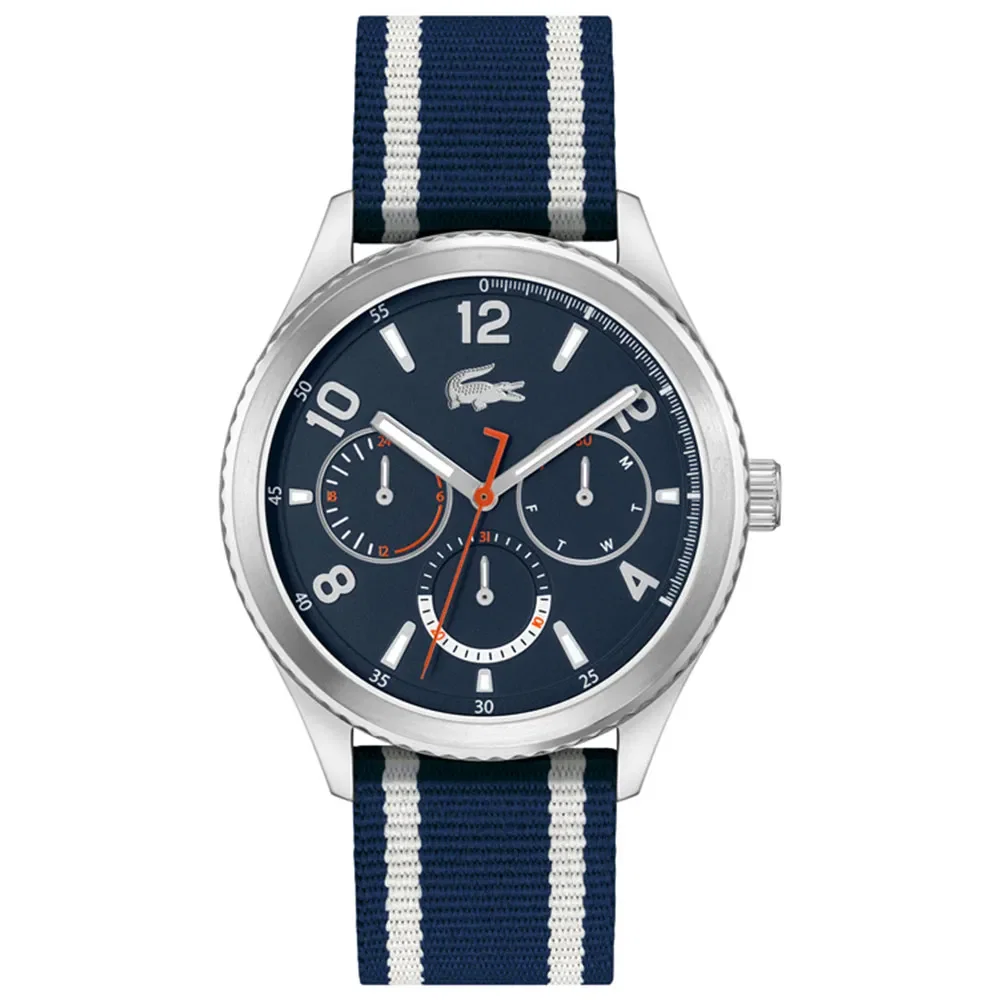 Relógio Lacoste Masculino Metal Reciclado Azul e Branco - 2011290 — imagem 1