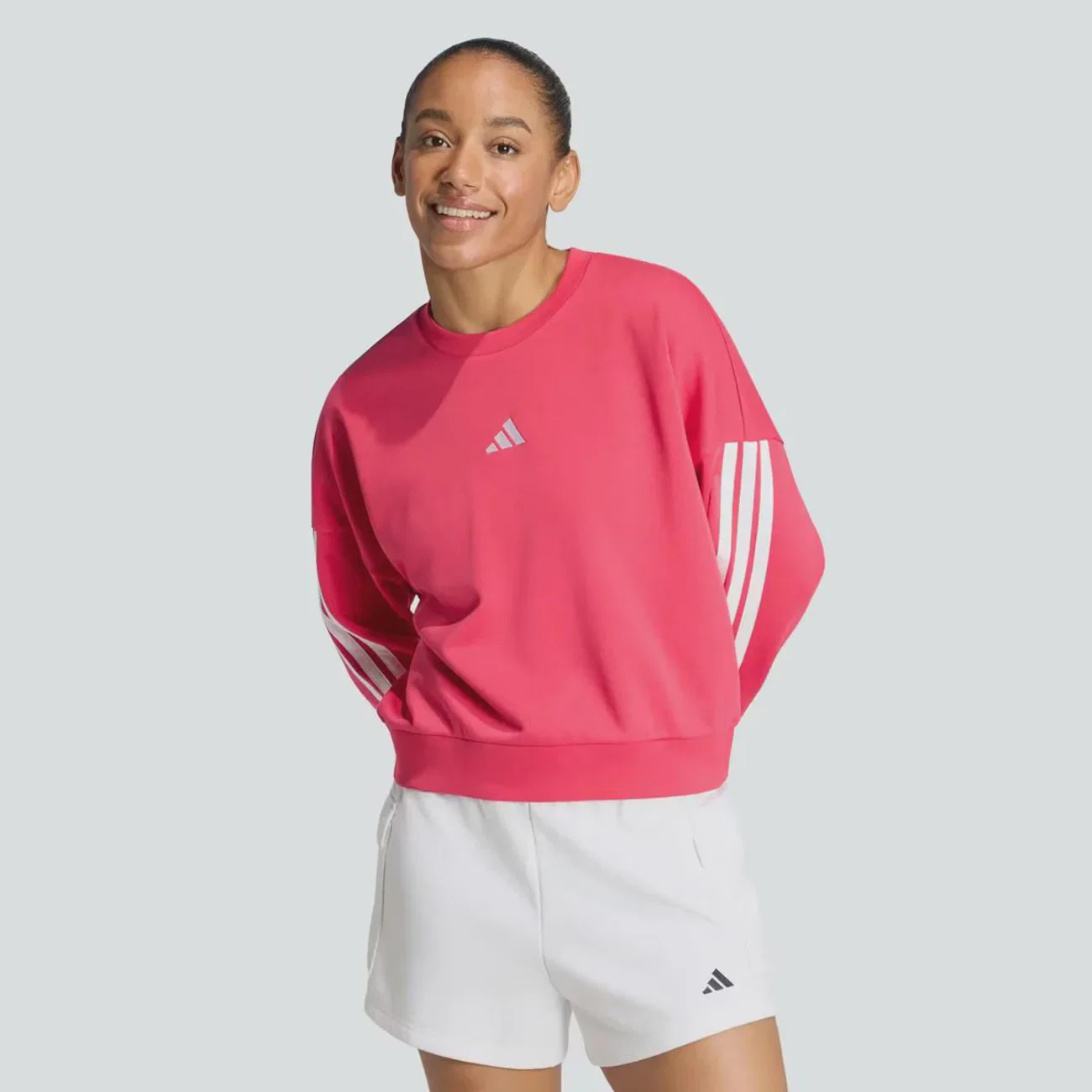 Blusão de Moletom Adidas Essentials Feminino — imagem 1