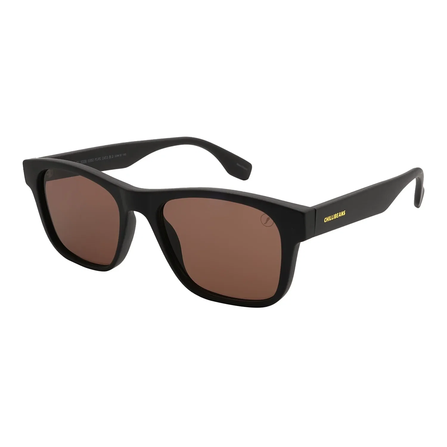 Óculos de Sol Masculino Chilli Beans Bossa Nova Marrom — imagem 1