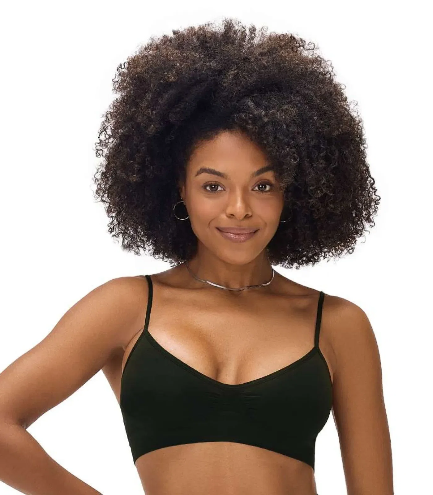 Sutiã Top Comfort Sem Costura Zee Rucci Preto