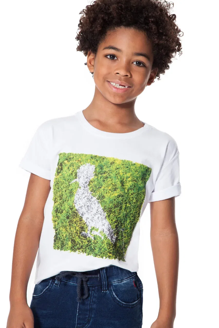 Camiseta Mini Pf Pica Pau Campo — imagem 1