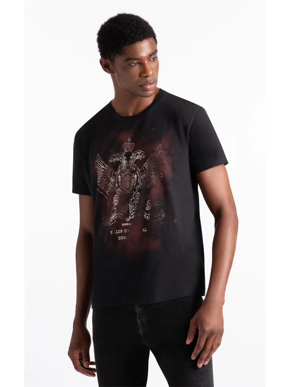 T-Shirt Easa Flor Preto — imagem 1