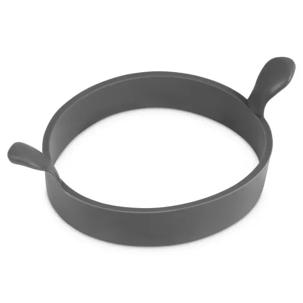 Anel de Ovo em Silicone 12,1x9x3,8cm Culinare Cinza