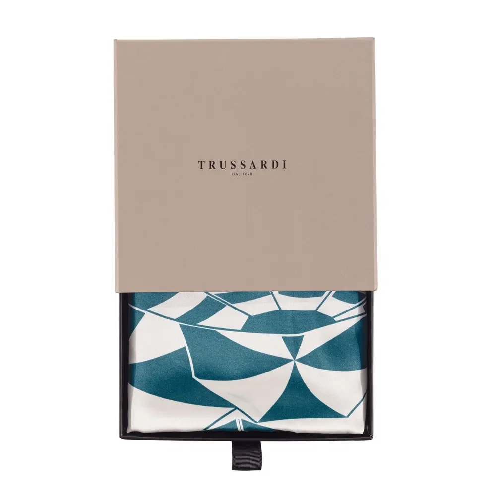 Lenço de Seda Estampado 70cm x 70cm Fontelina — imagem 1