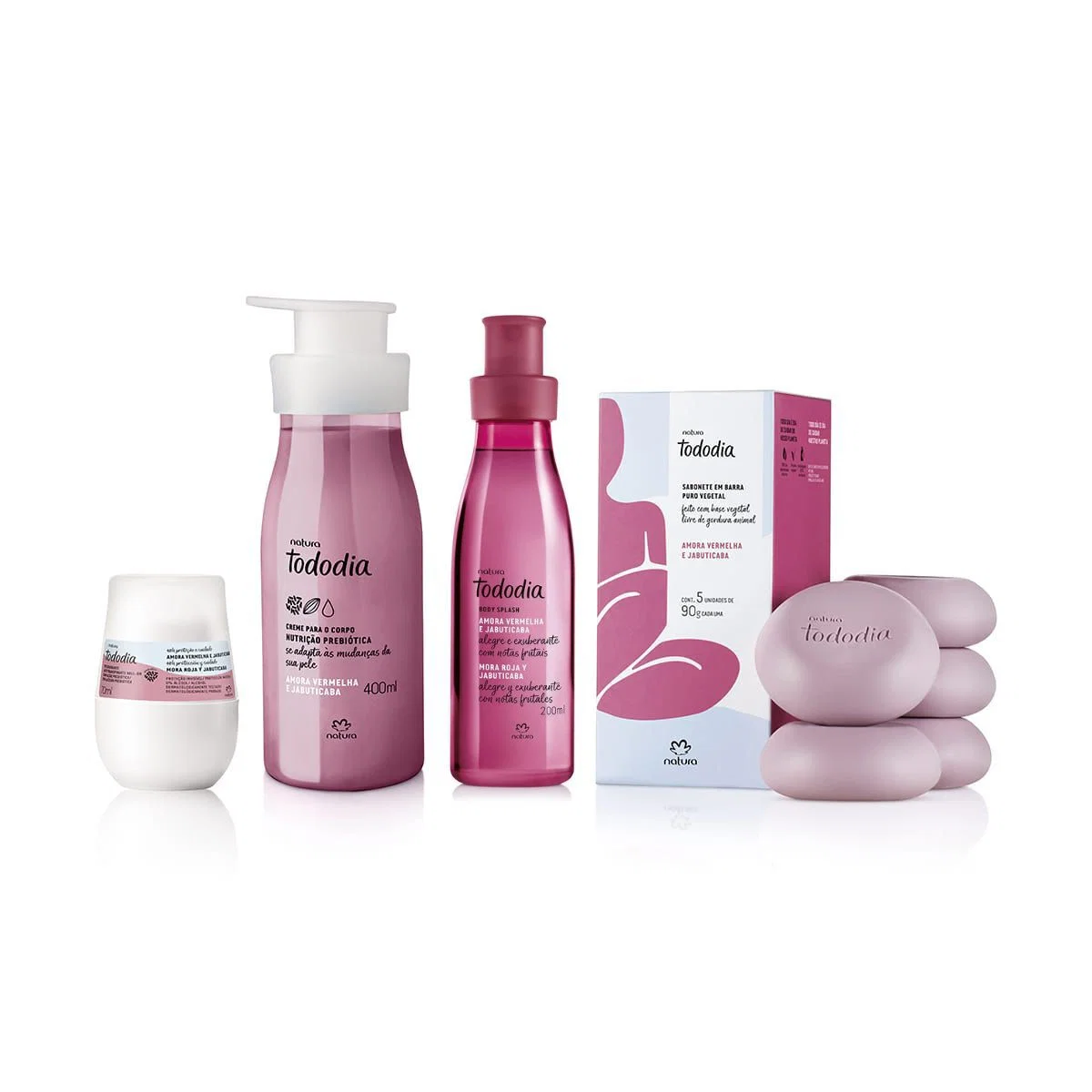 Kit Tododia Amora Vermelha e Jabuticaba