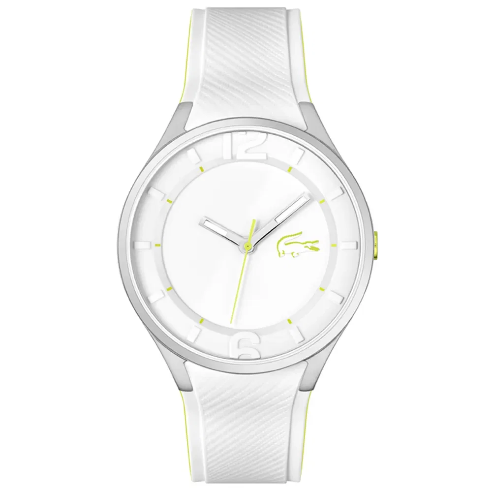 Relógio Lacoste Masculino Borracha Branca 2011269 — imagem 1