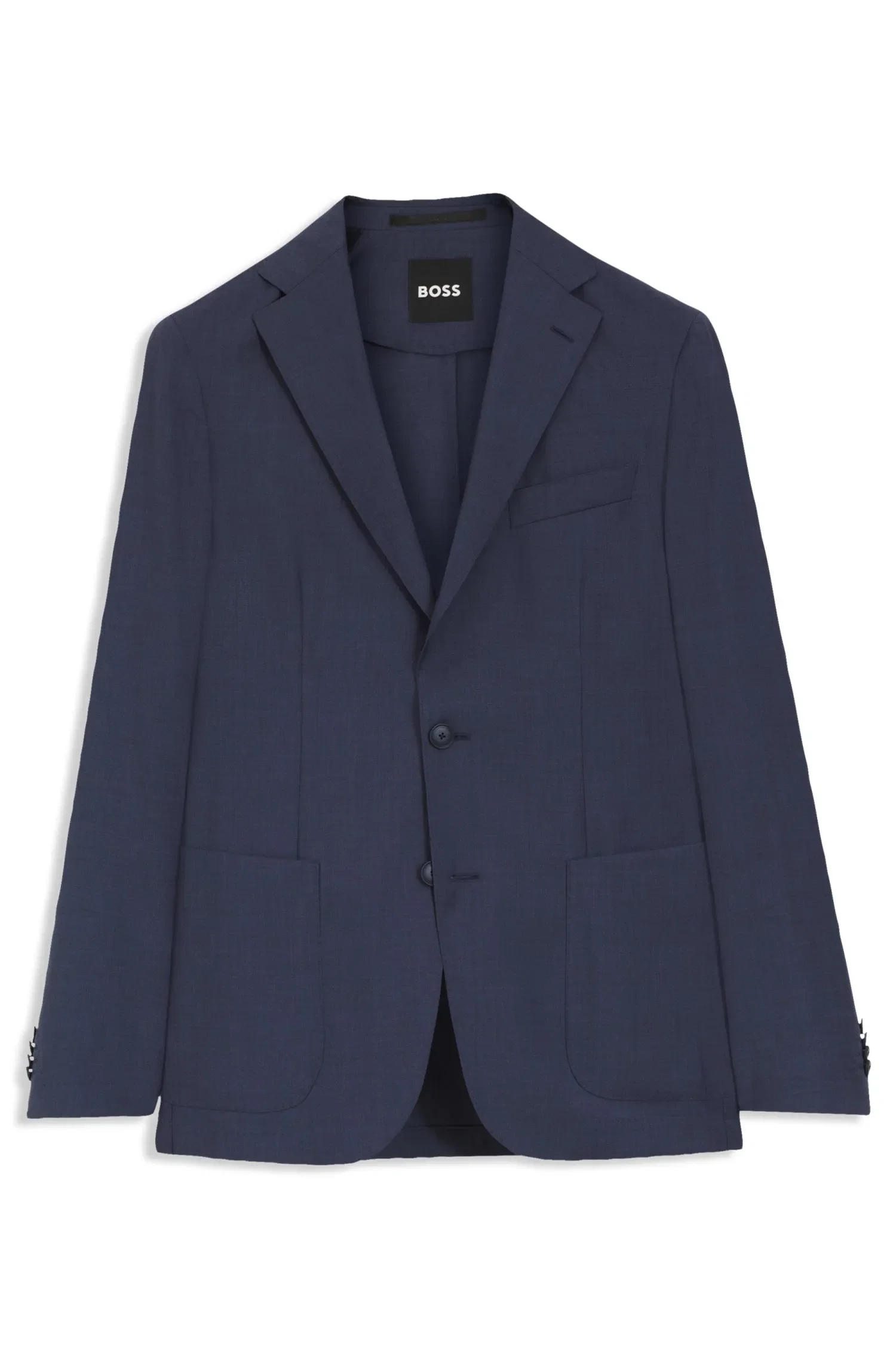 Blazer Slim Fit Em Lã Virgem — imagem 1