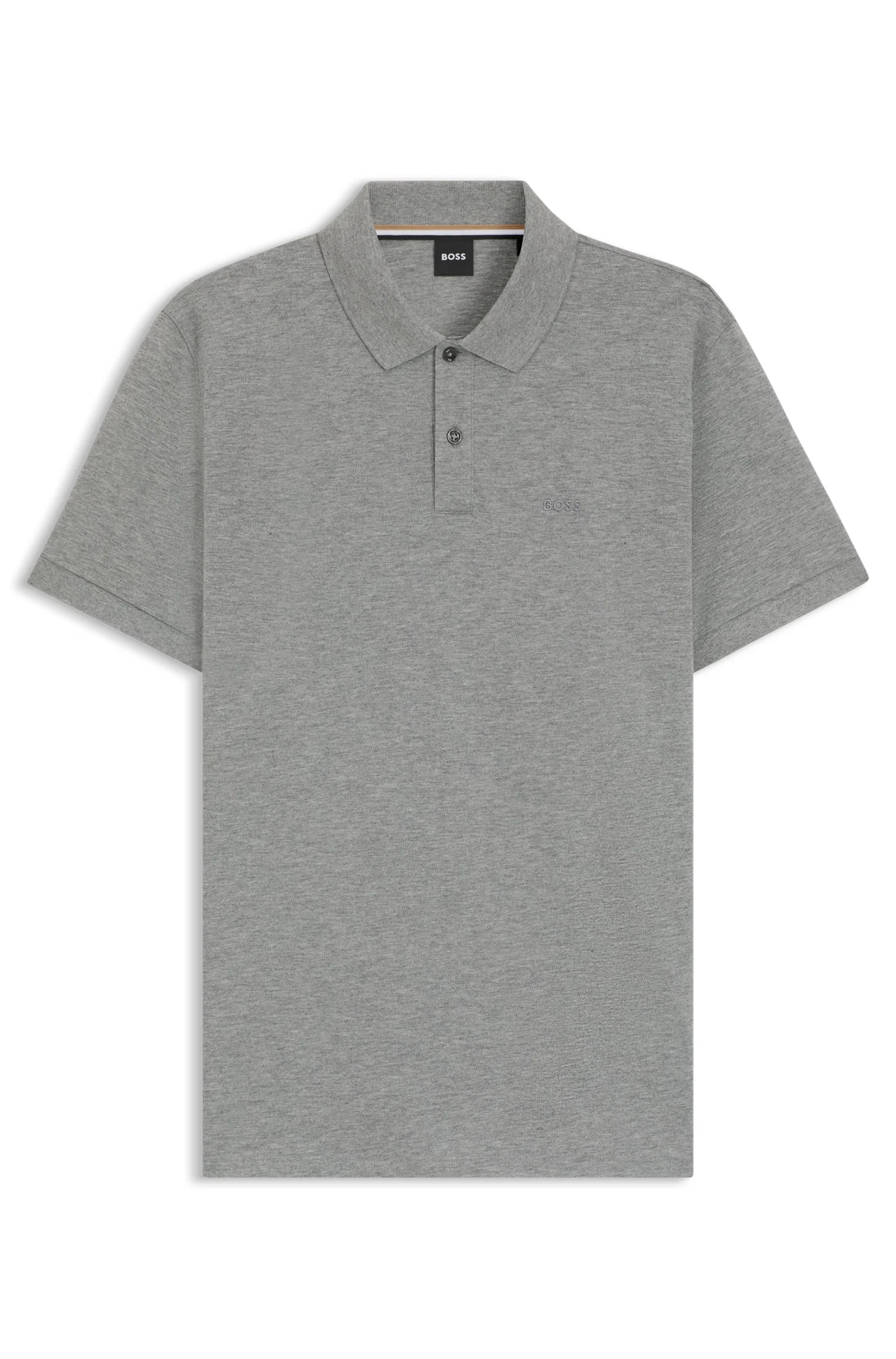 Polo Pallas Regular Fit De Algodão Com Logo Bordado — imagem 1