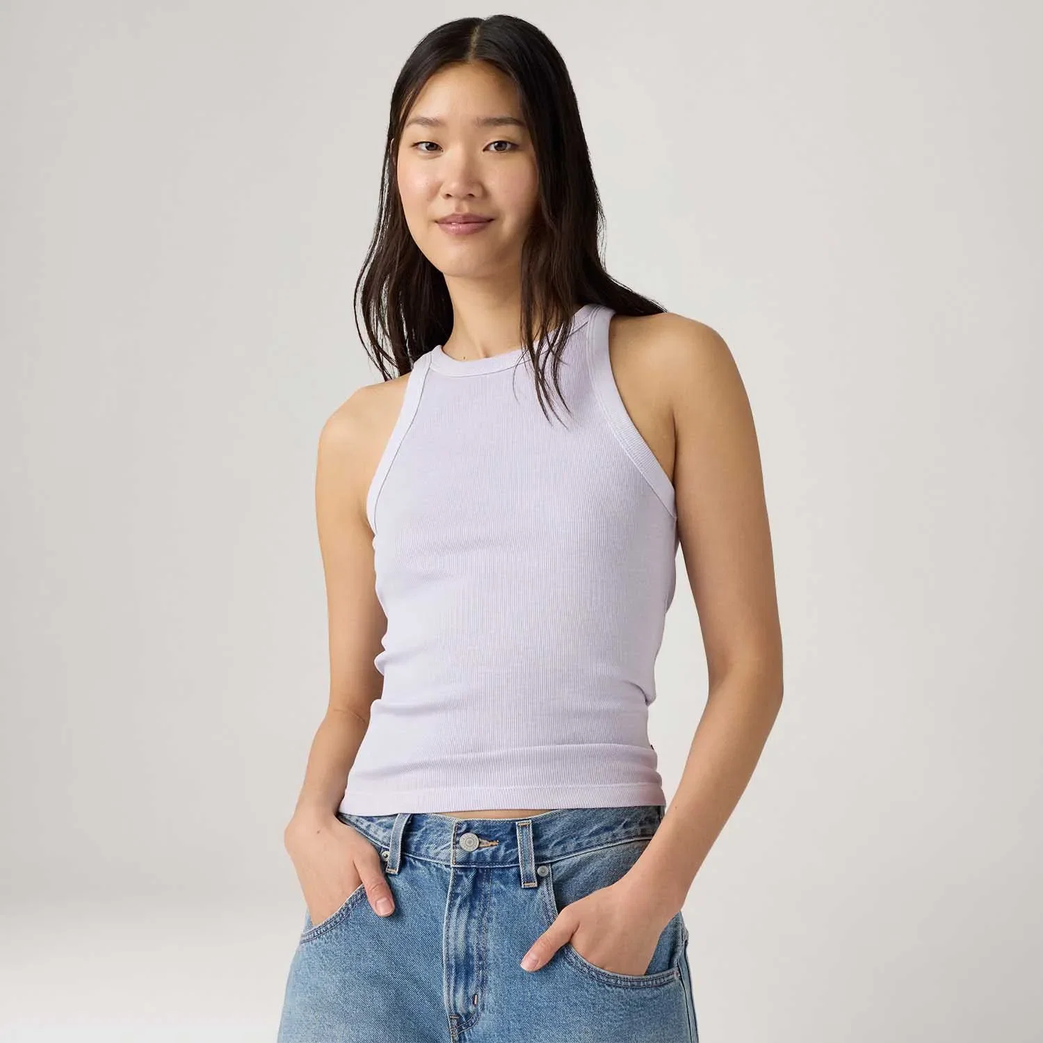 Regata Levi's® Essential Racer Tank Lilás