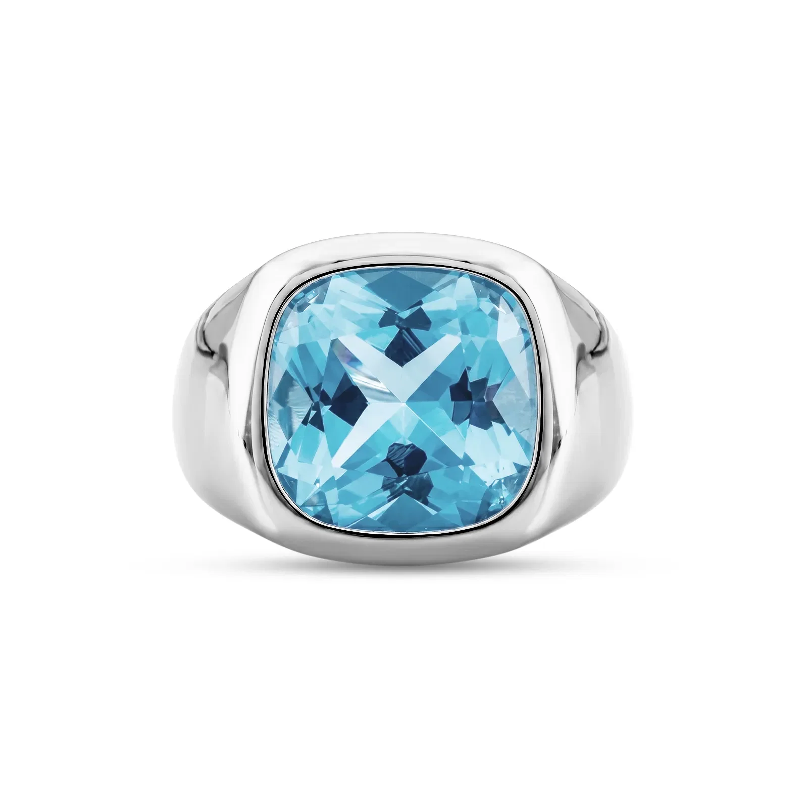 Anel Life Constelação em Prata 925 com Zircônia Azul
