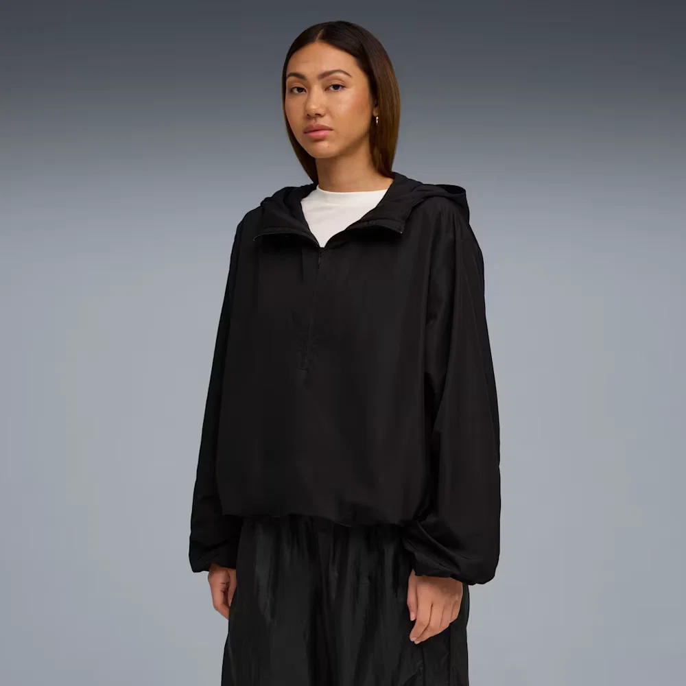 Jaqueta Oversized Half-Zip Puma x ROSÉ Feminina