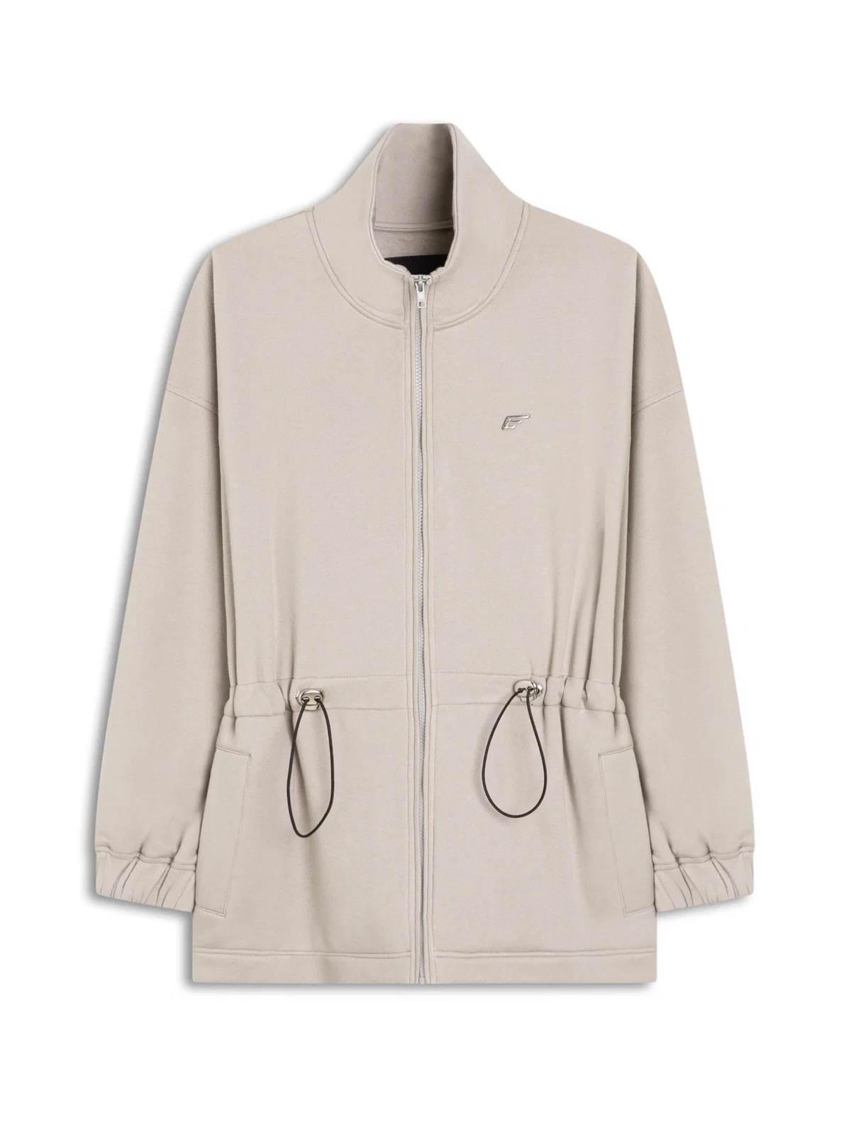 Parka Moletom Velvet Ellus Caqui