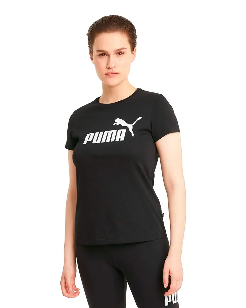 Camiseta Puma Ess Logo Feminina — imagem 1