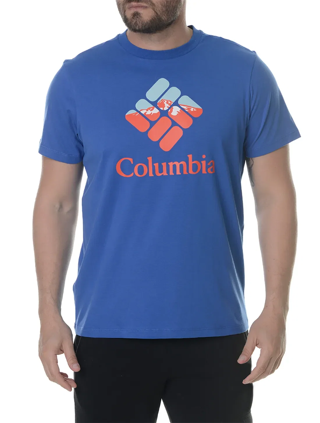 Camiseta Columbia Masculina Hood Nightscape